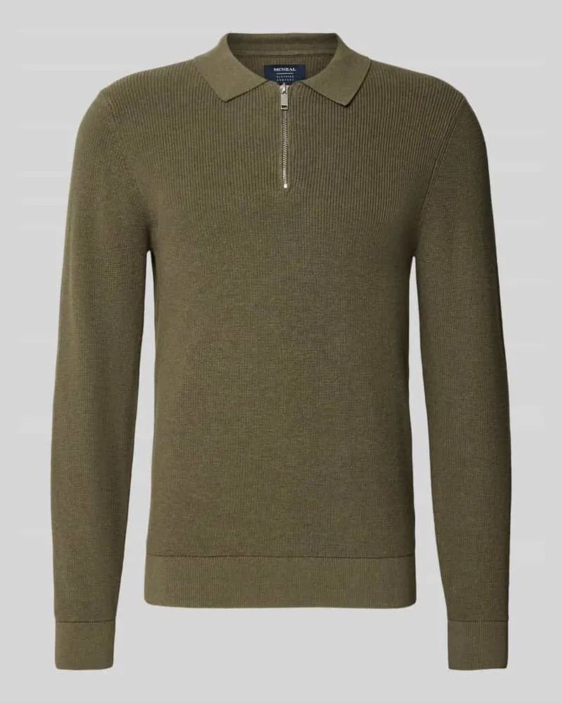 McNeal Strickpullover mit Reverskragen 