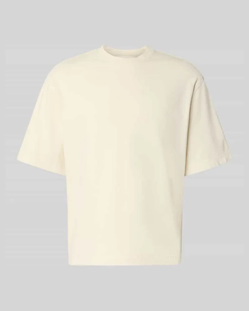 Selected Homme Boxy Fit T-Shirt aus reiner Baumwolle Modell 'CORY Offwhite
