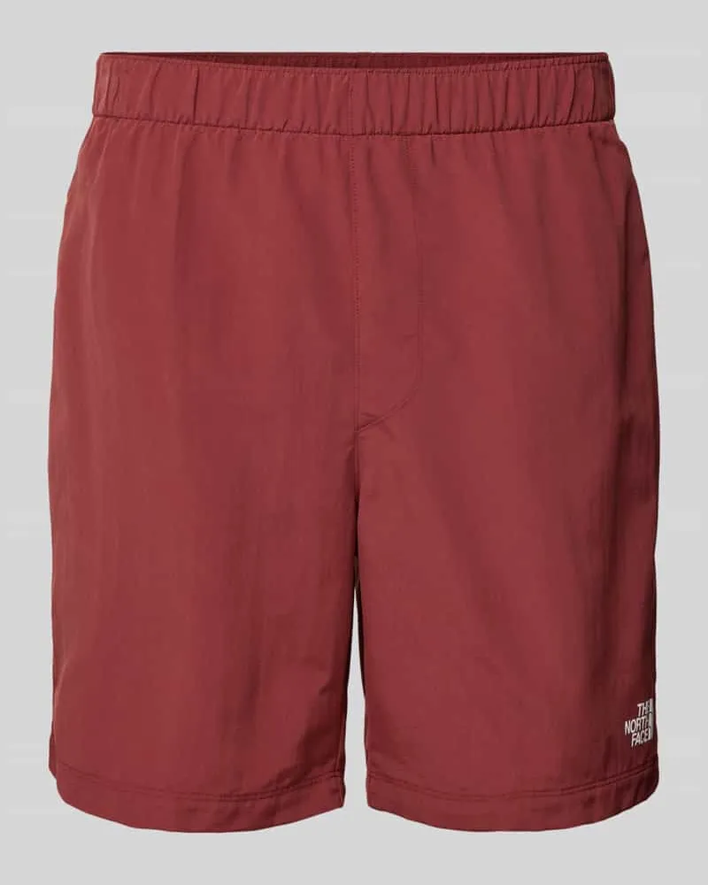 The North Face Badehose mit Label-Print Bordeaux
