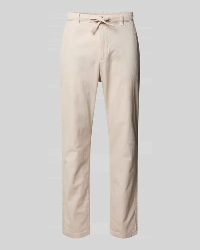 Tom Tailor Regular Fit Chino aus Baumwoll-Mix Beige