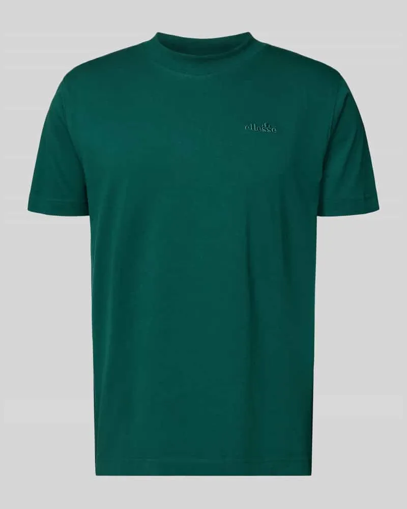 Ellesse T-Shirt mit Label-Stitching und Rundhalsausschnitt 