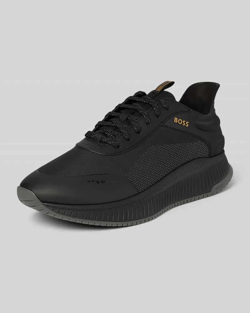 HUGO BOSS Sneaker mit Label-Details Modell 'TTNM EVO Black