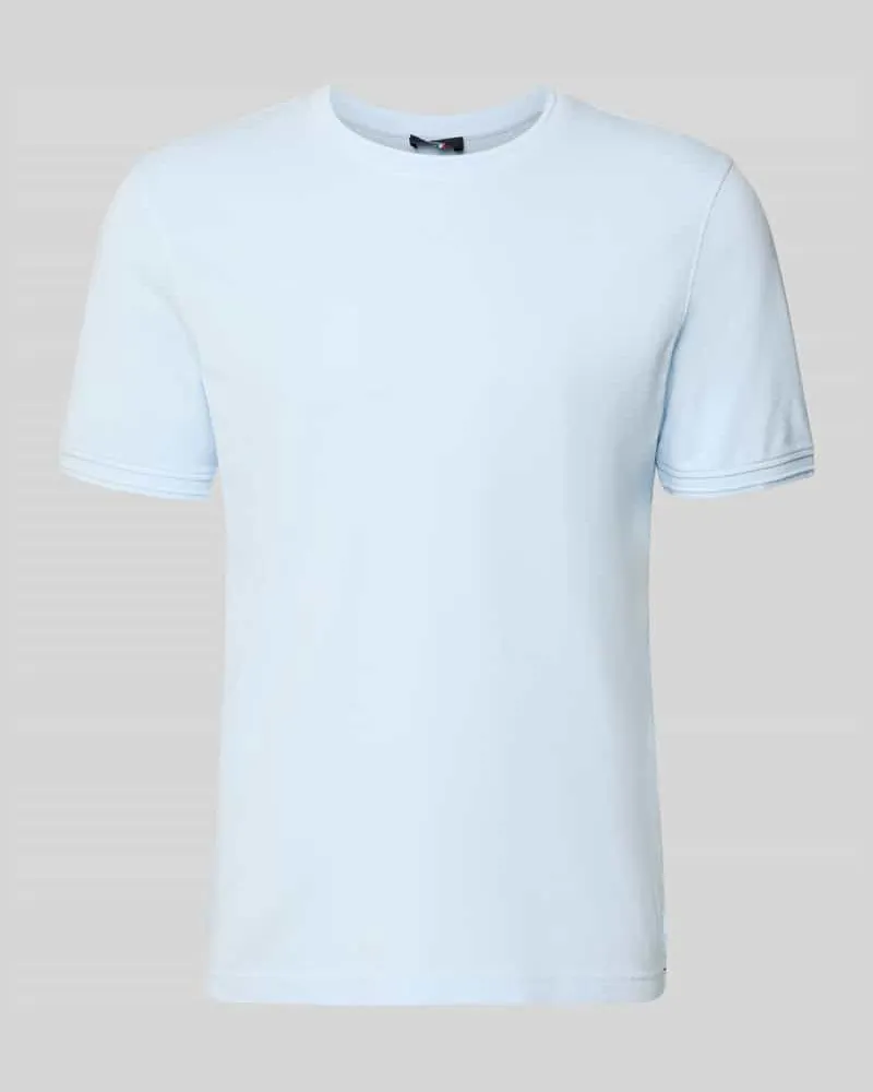 cinque Regular Fit T-Shirt mit Rundhalsausschnitt Modell 'Lao Hellblau