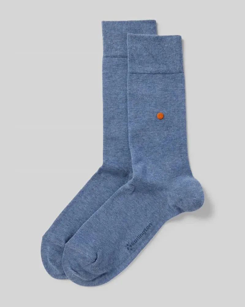 Burlington Socken mit Label-Print Modell 'Lord 