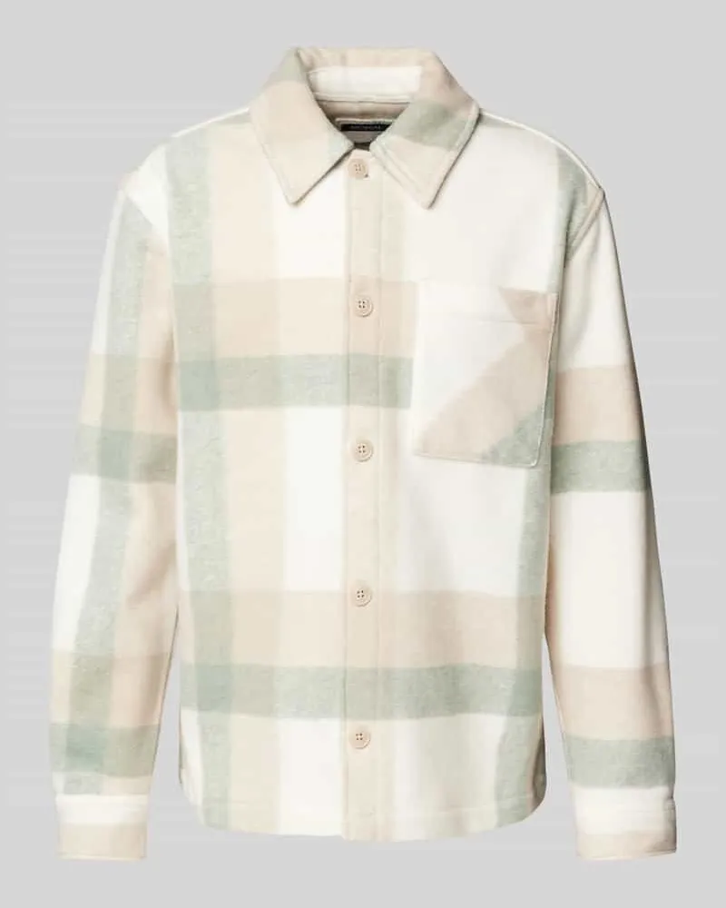 McNeal Regular Fit Hemdjacke mit Brustpattentasche 