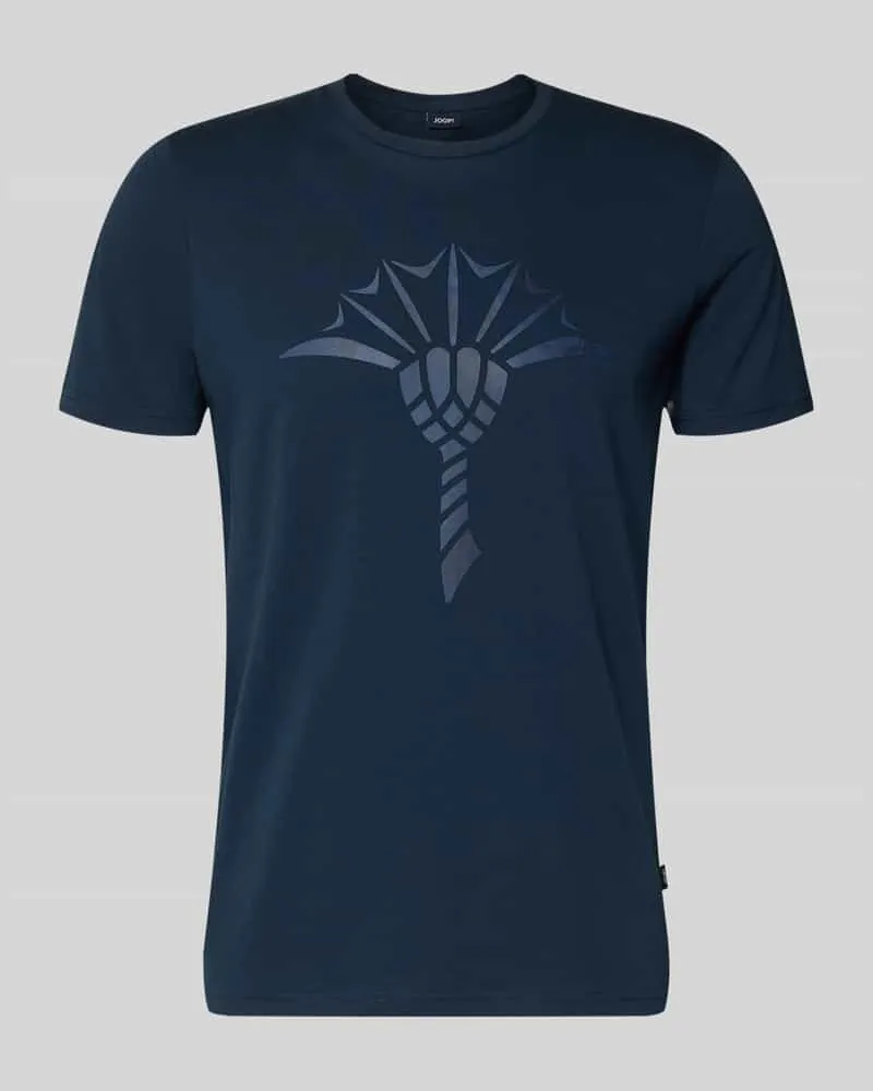 JOOP! T-Shirt mit Rundhalsausschnitt Modell 'Alerio Marine