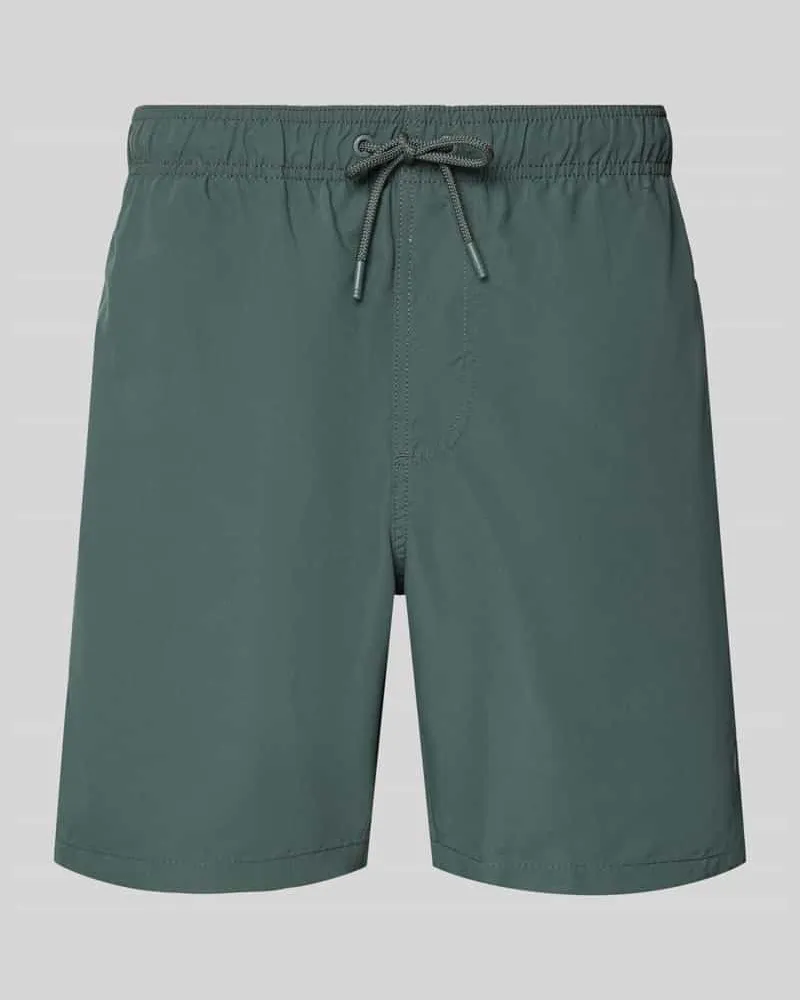 Shiwi Badehose mit Label-Patch Modell 'Mike Oliv