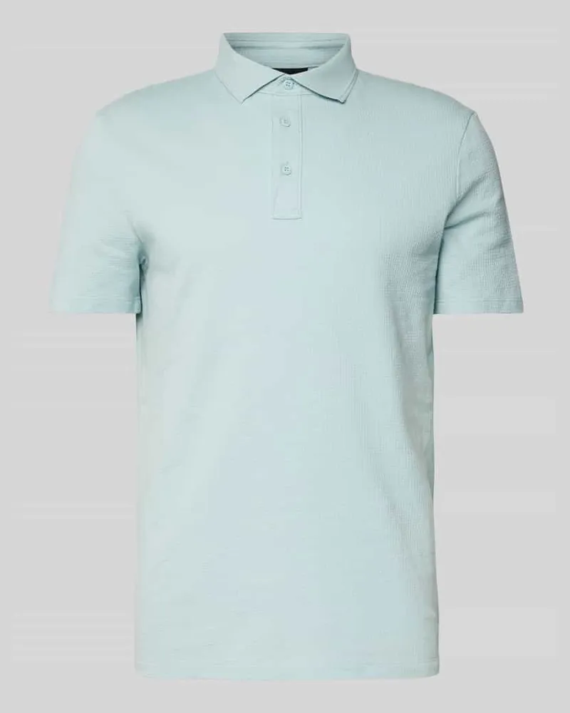 Strellson Poloshirt mit Strukturmuster Modell 'Fisher Lind