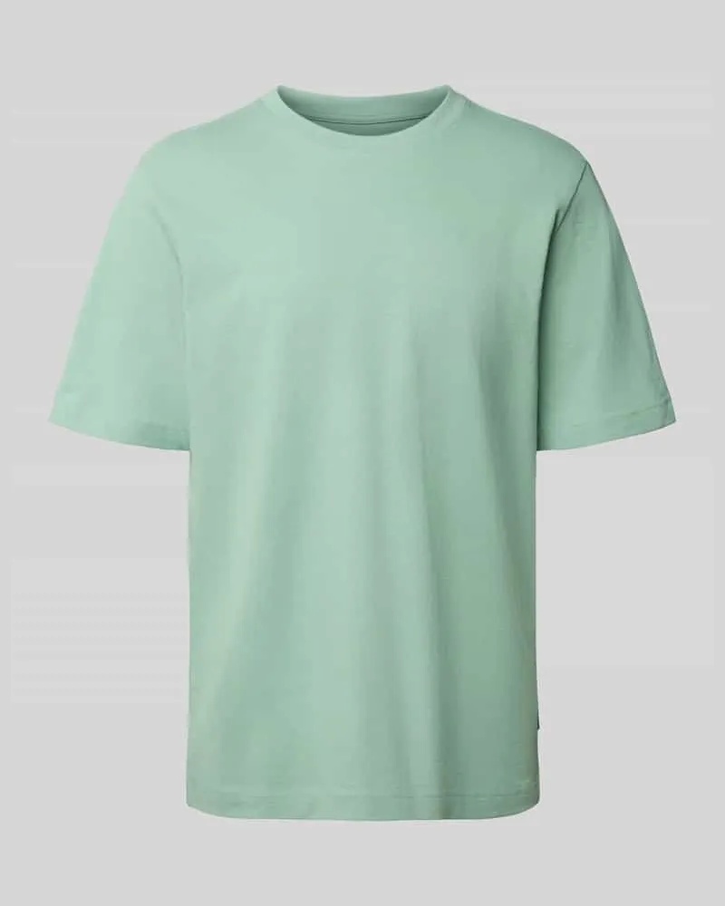 Tom Tailor Regular Fit T-Shirt aus Baumwoll-Mix Mint