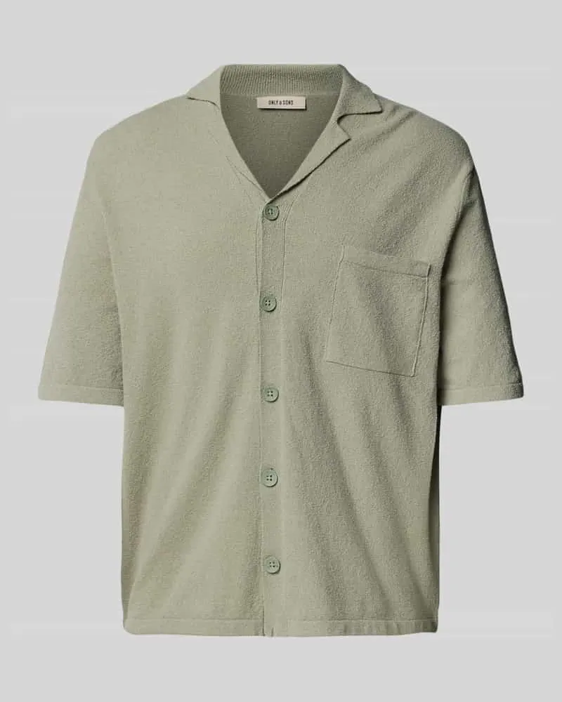 Only & Sons Freizeithemd mit Knopfleiste Modell 'FRANKIE 