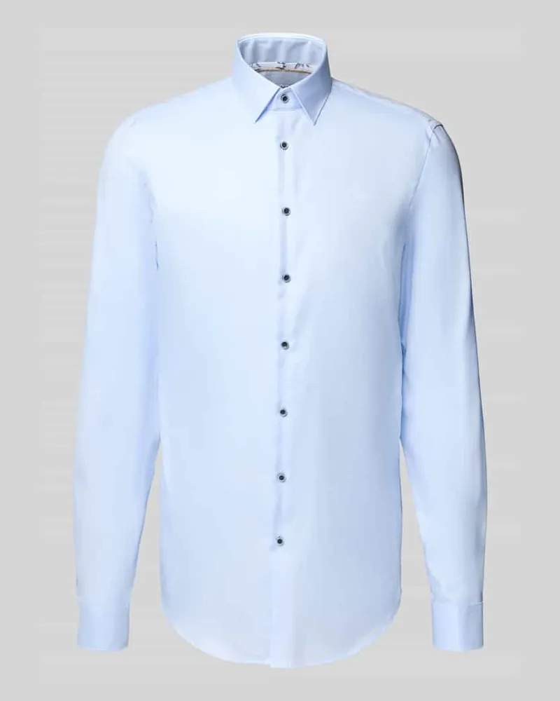 JAKE*S Slim Fit Businesshemd mit extra langem Arm 