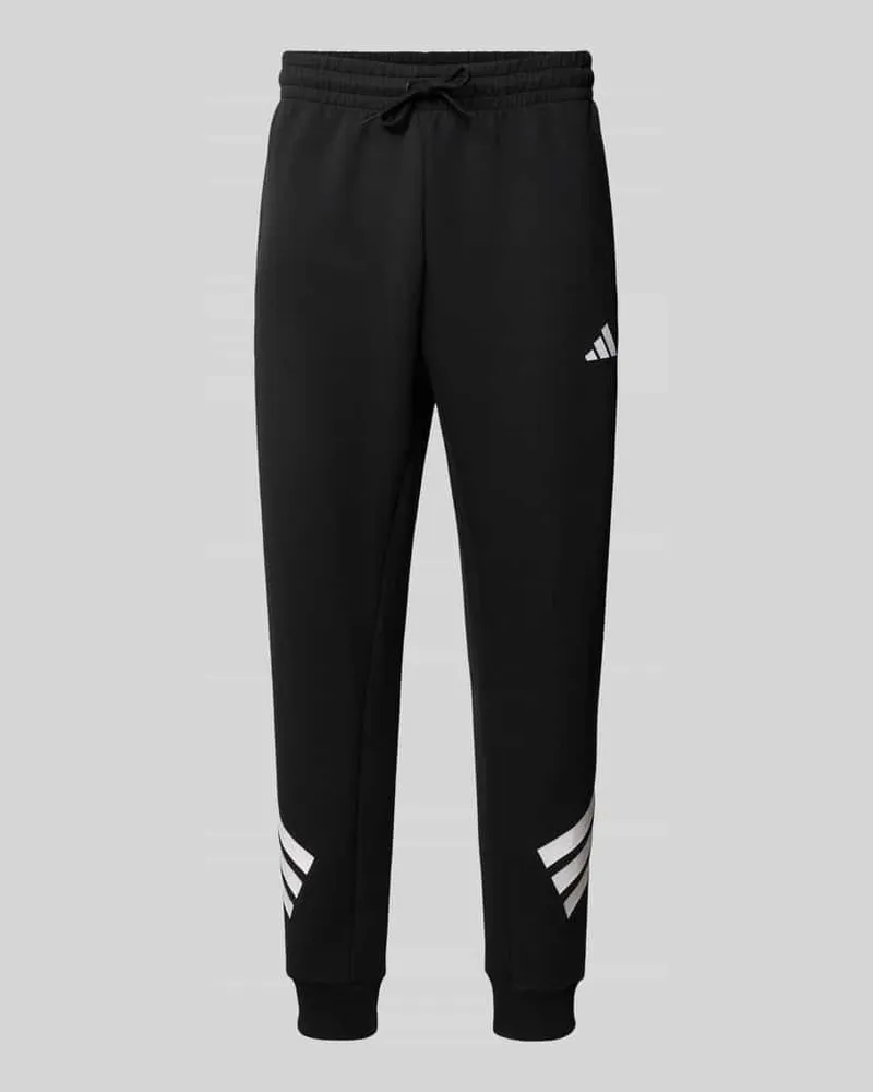 adidas Sweatpants mit elastischem Bund Black