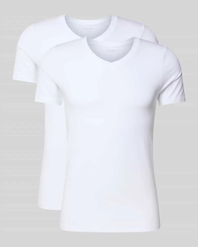 Christian Berg T-Shirt im 2er-Pack Weiss
