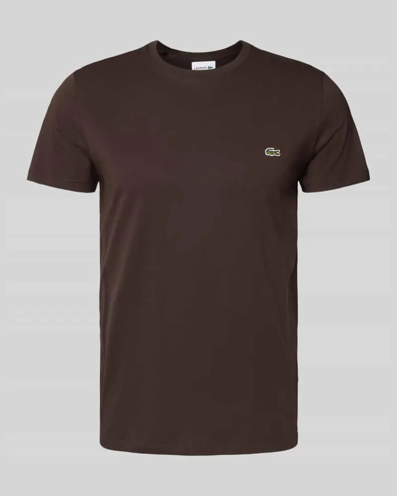 Lacoste Regular Fit T-Shirt aus reiner Baumwolle Modell 'SUPIMA 