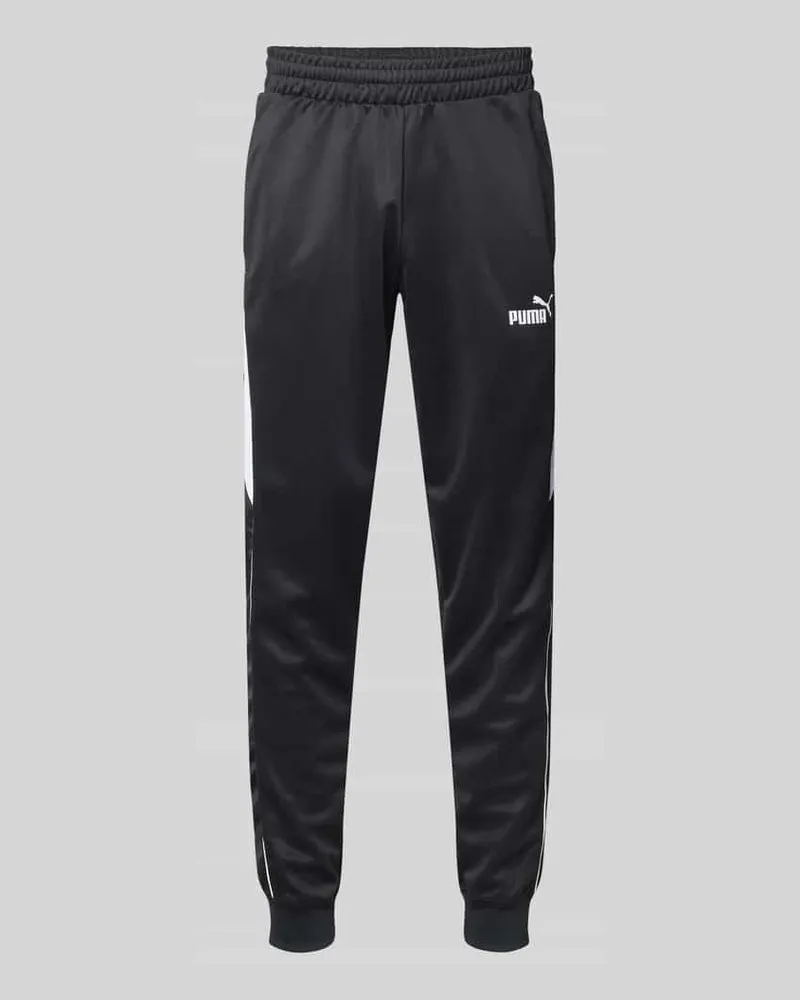 Puma Trainingshose mit elastischem Bund Black