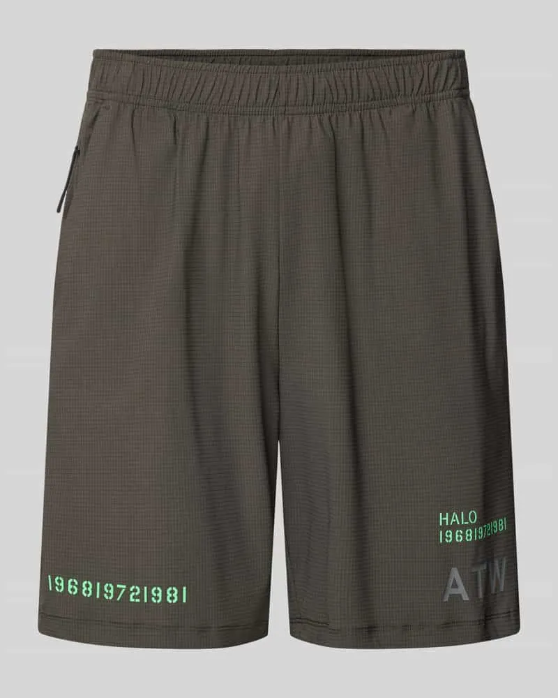 HALO Shorts mit elastischem Bund Modell ' AIR Black