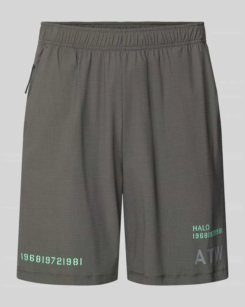 HALO Shorts mit elastischem Bund Modell ' AIR Black