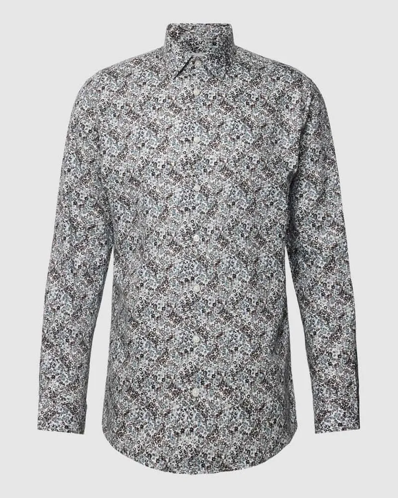 Selected Homme Slim Fit Freizeithemd mit Allover-Muster Modell 'ETHAN 