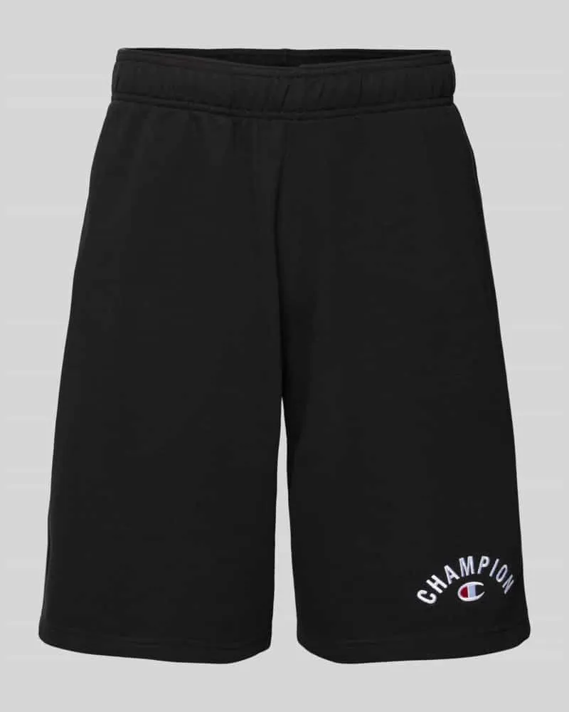 Champion Baggy Fit Sweatshorts mit Label-Stitching 