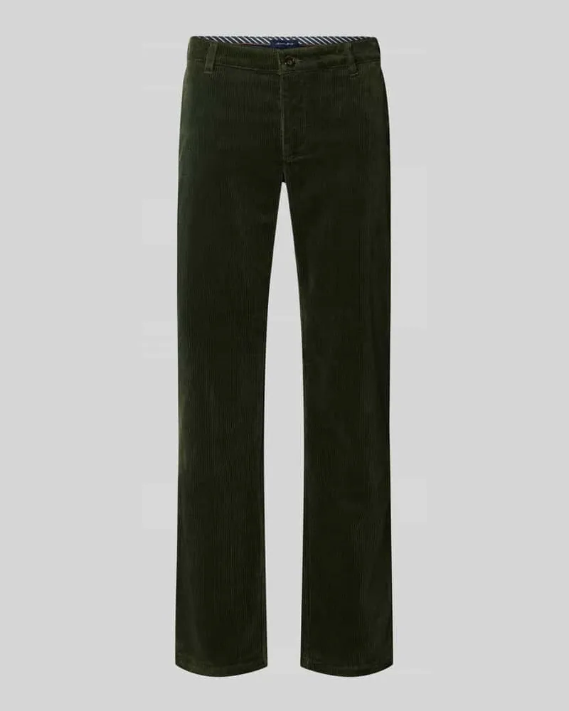 Christian Berg Straight Fit Stoffhose aus Baumwoll-Mix Bottle