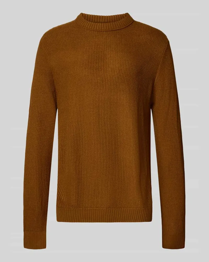 Jack & Jones Strickpullover mit Rundhalsausschnitt Modell 'ROY 