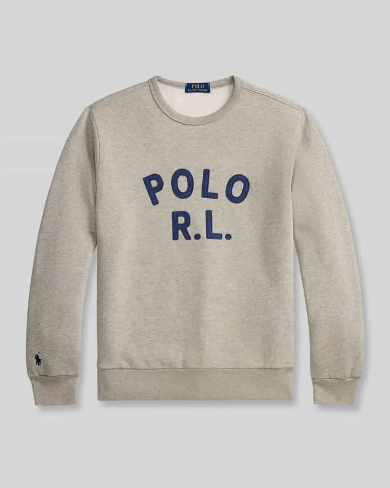 Ralph Lauren Regular Fit Sweatshirt aus Baumwoll-Mix Dunkelgrau