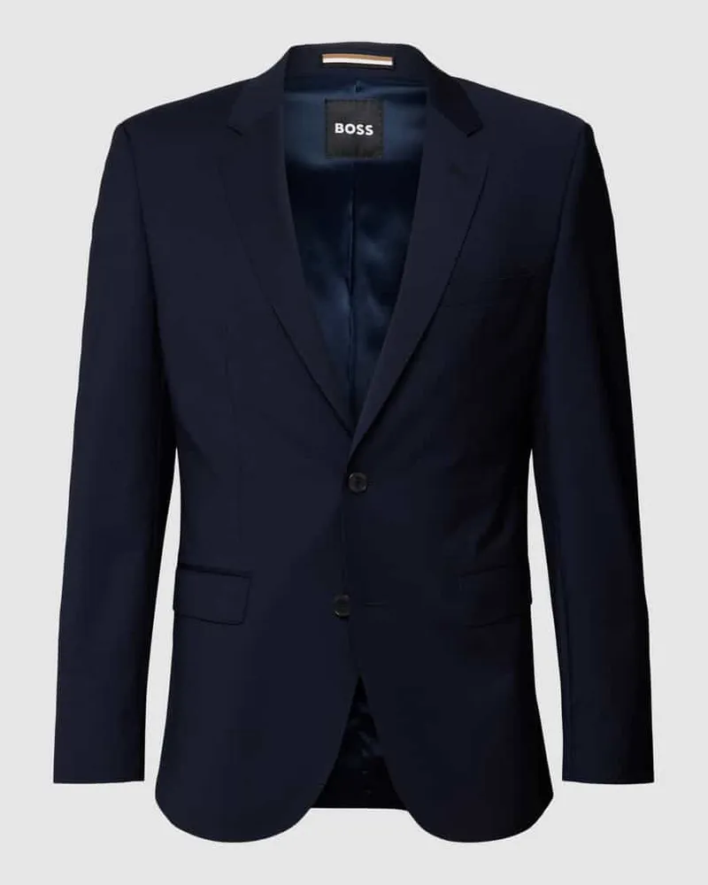 HUGO BOSS Sakko mit Reverskragen Marine