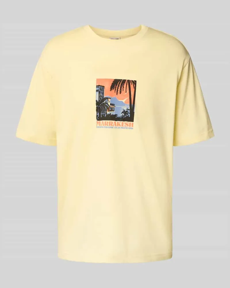 Only & Sons Relaxed Fit T-Shirt aus reiner Baumwolle Modell 'BEANE 