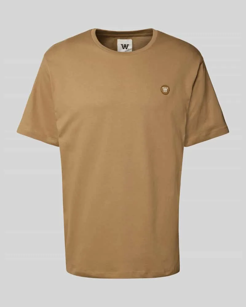 Wood Wood T-Shirt mit Logo-Badge Modell 'Ace 