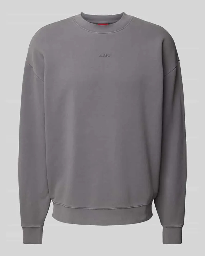 HUGO BOSS Sweatshirt mit Label-Detail Modell 'Dopaly 