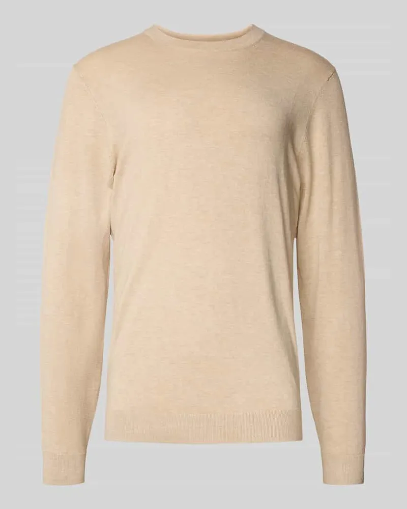 McNeal Strickpullover mit gerippten Abschlüssen 