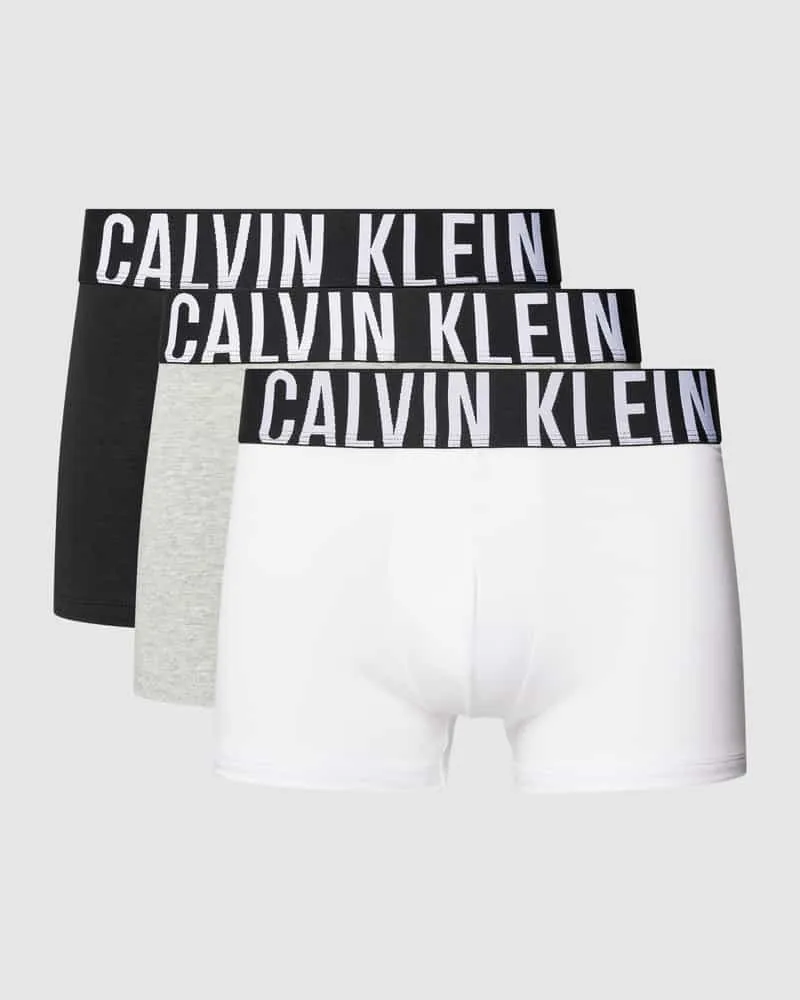 Calvin Klein Trunks mit Label-Bund im 3er-Pack 