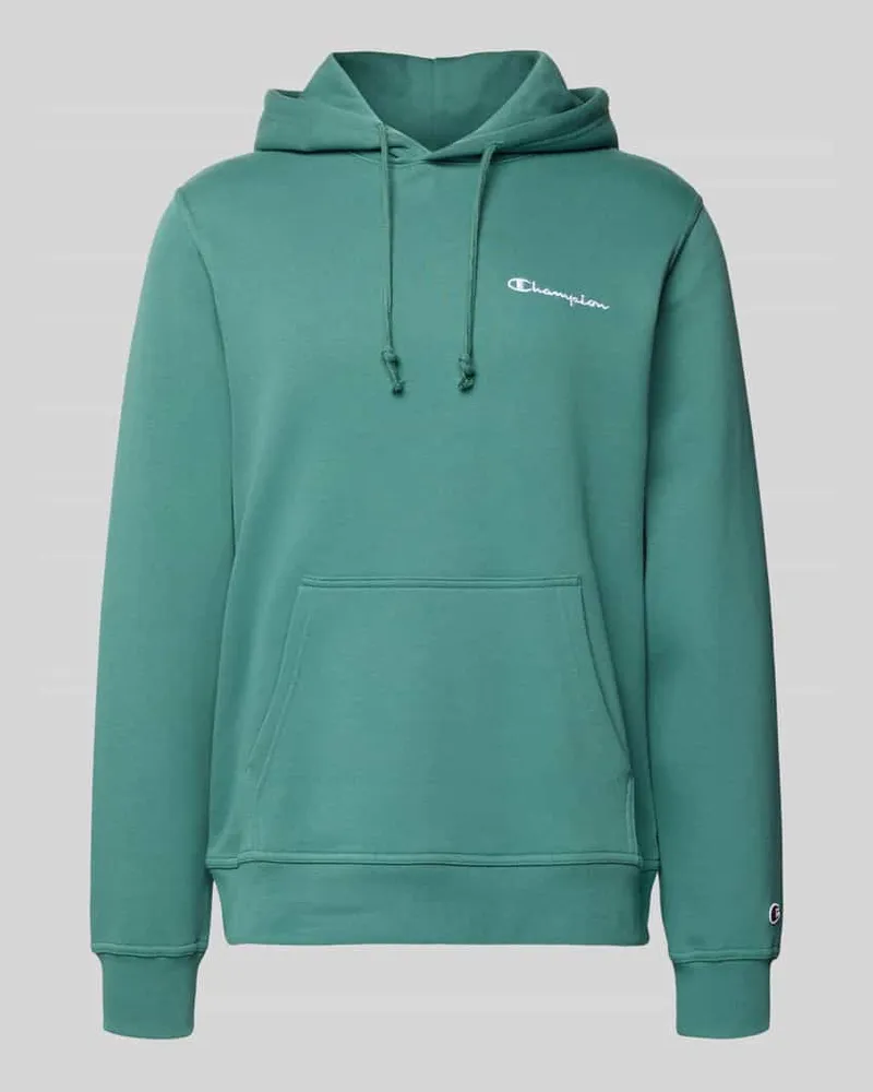 Champion Hoodie mit Kapuze Dunkelgruen