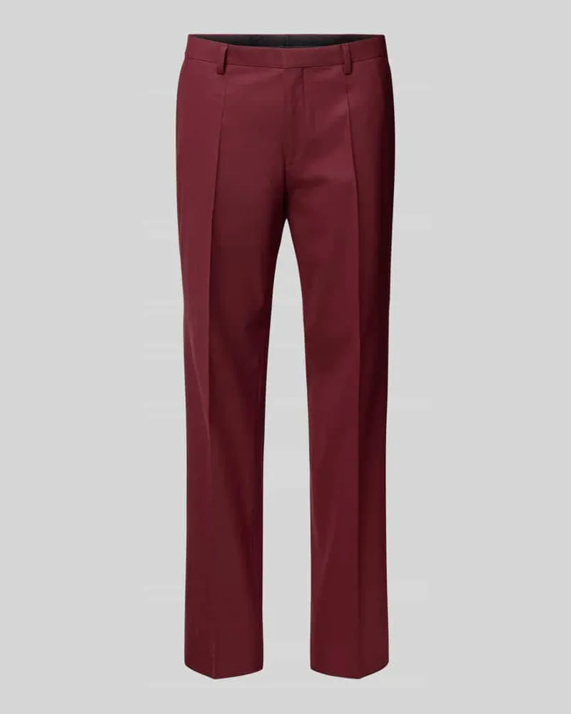 HUGO BOSS Slim Fit Anzughose Woll-Mix Modell 'HESTEN 