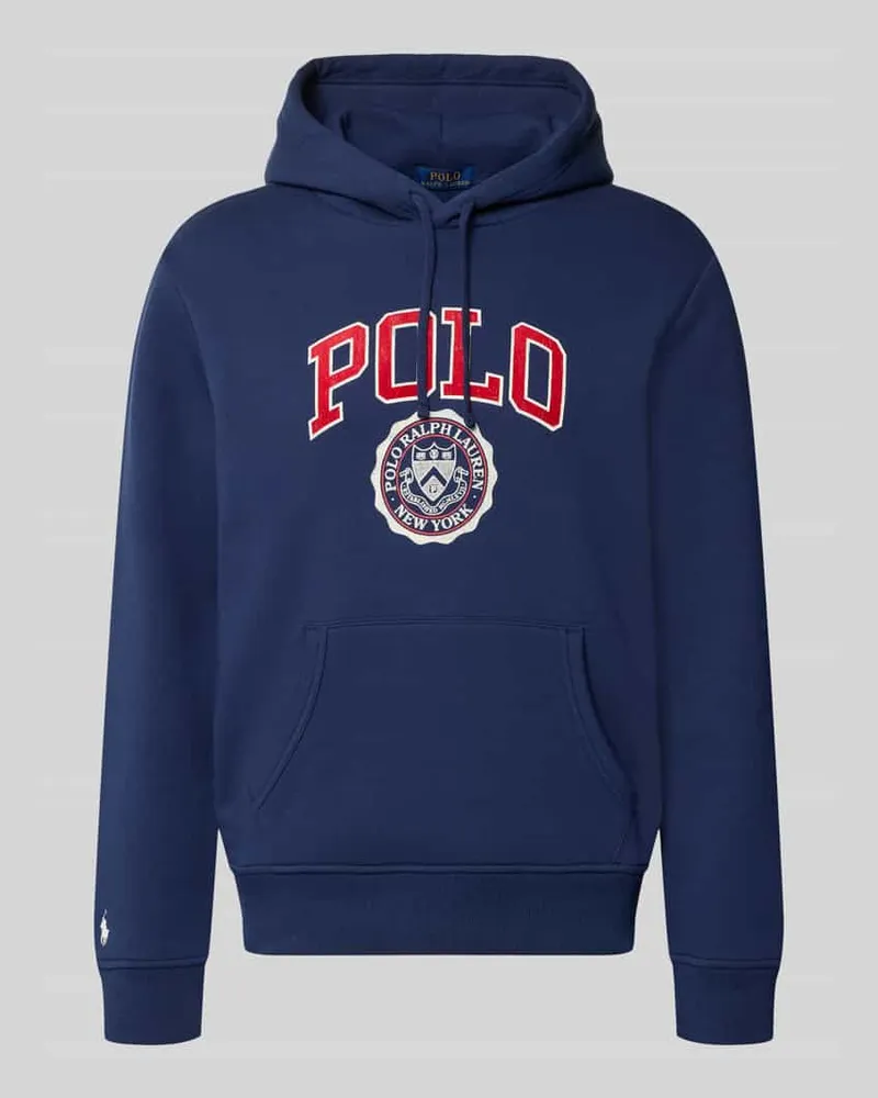 Ralph Lauren Relaxed Fit Hoodie aus Baumwoll-Mix Marine