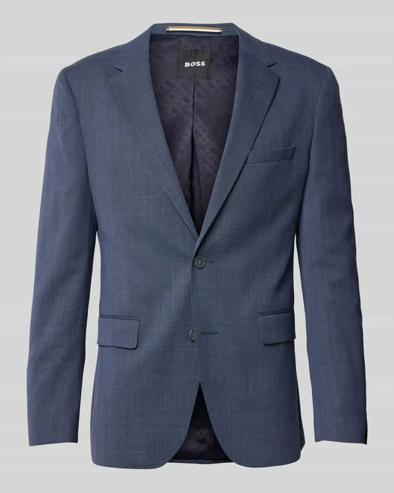HUGO BOSS Sakko mit Brustleistentasche Modell 'Jasper Hellblau