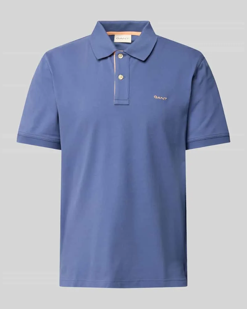 Gant Regular Fit Poloshirt mit Label-Stitching 