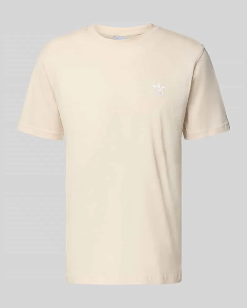 adidas T-Shirt mit Label-Stitching 