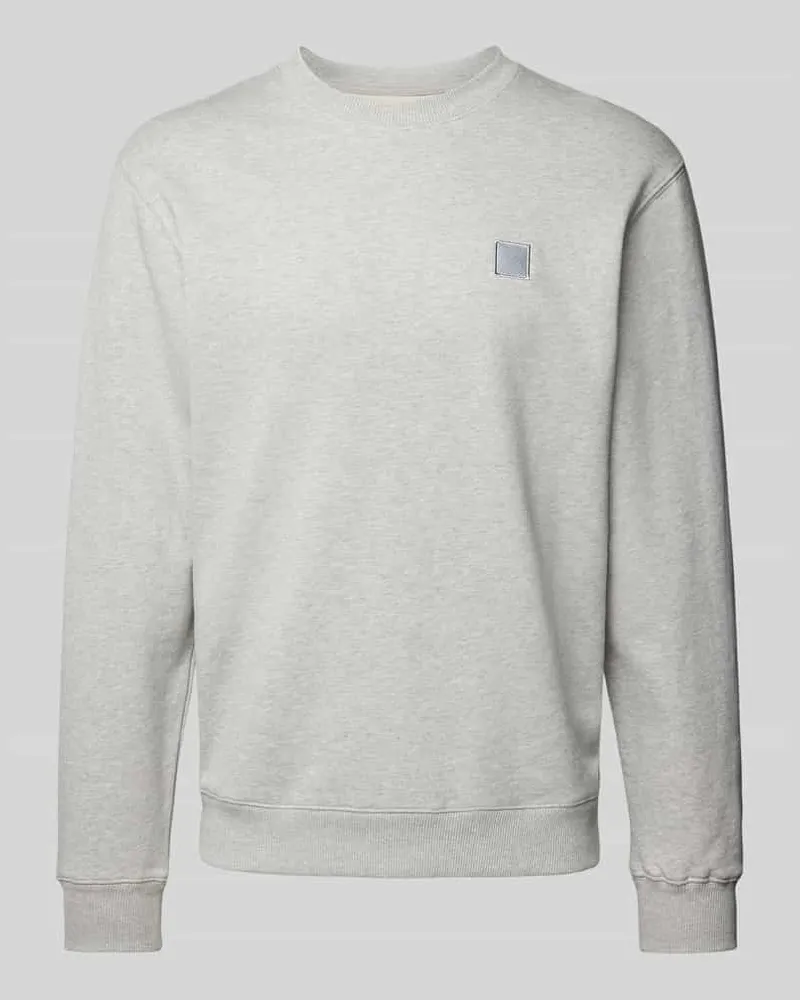 Scotch&Soda Sweatshirt mit gerippten Abschlüssen 