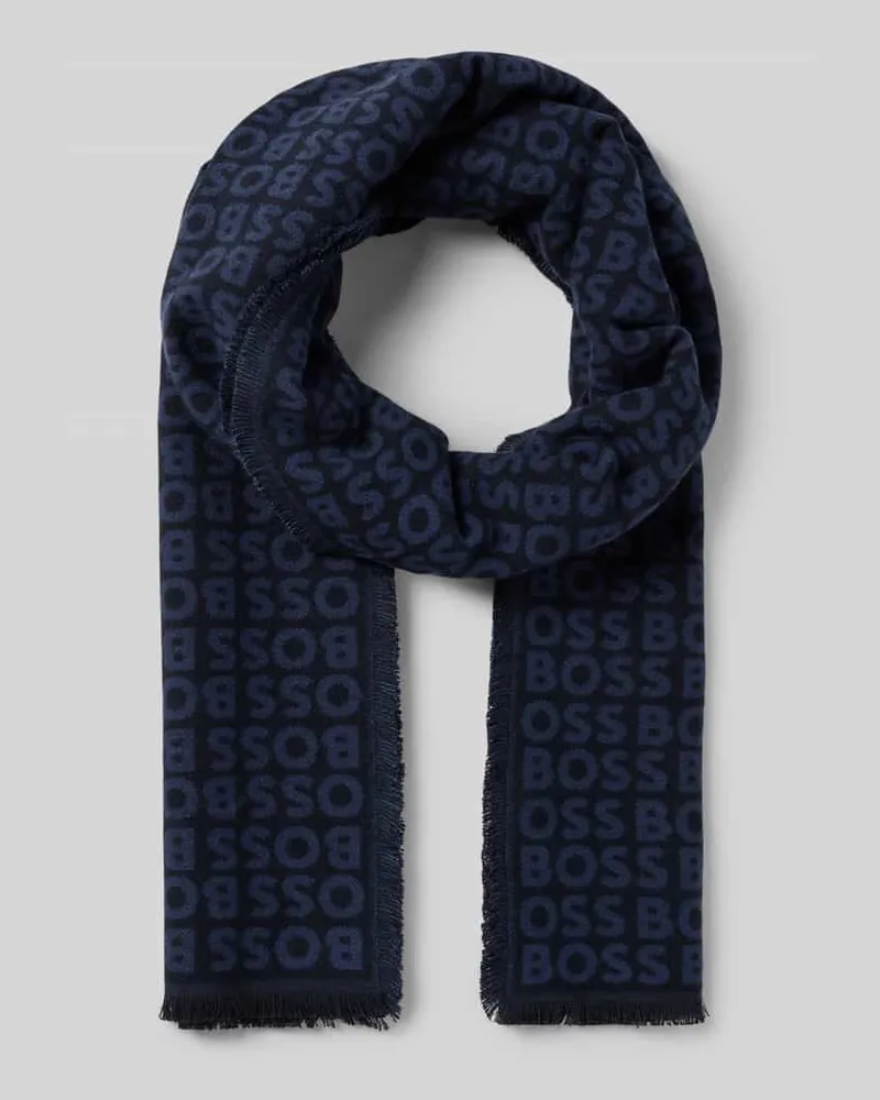 HUGO BOSS Schal aus reiner Viskose Modell 'TADIC Beige