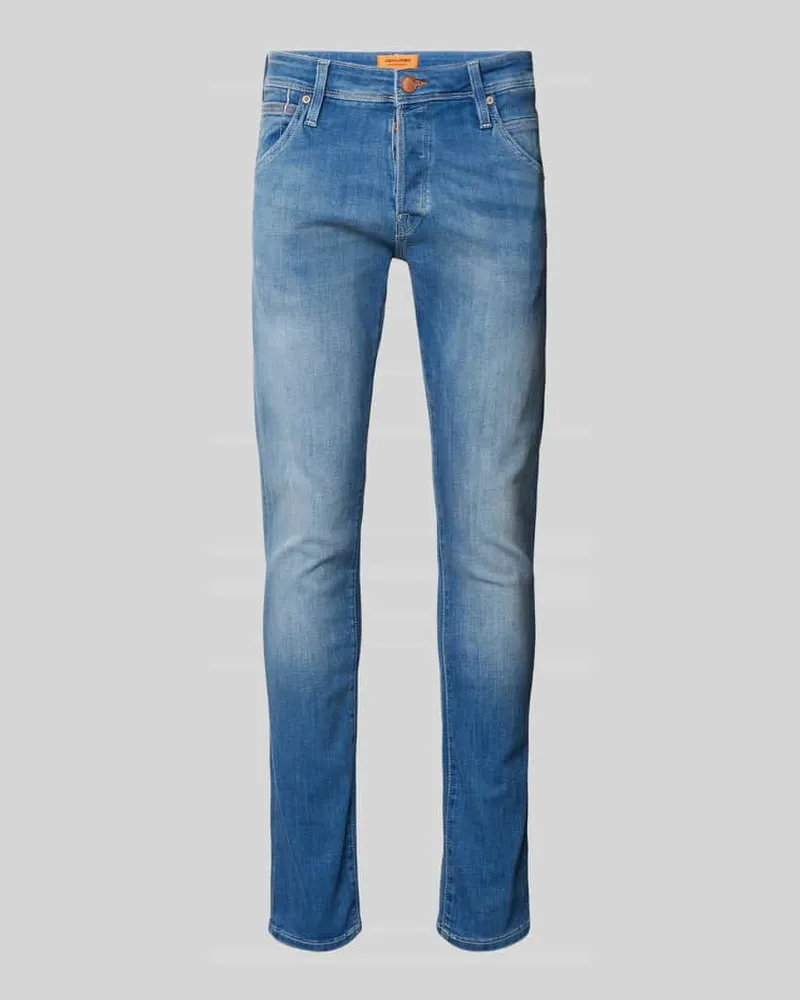 Jack & Jones Jeans mit 5-Pocket-Design Modell 'GLENN 
