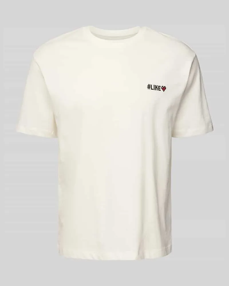 McNeal Loose Fit T-Shirt mit Rundhalsausschnitt 