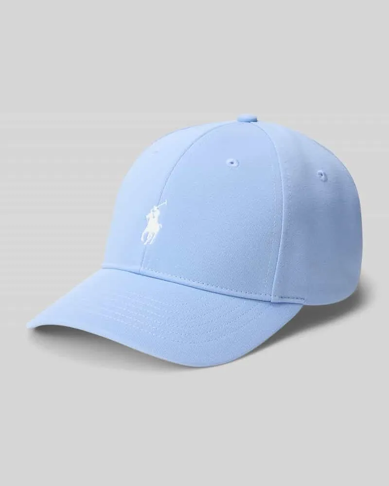 Ralph Lauren Basecap mit Logo-Stitching Hellblau