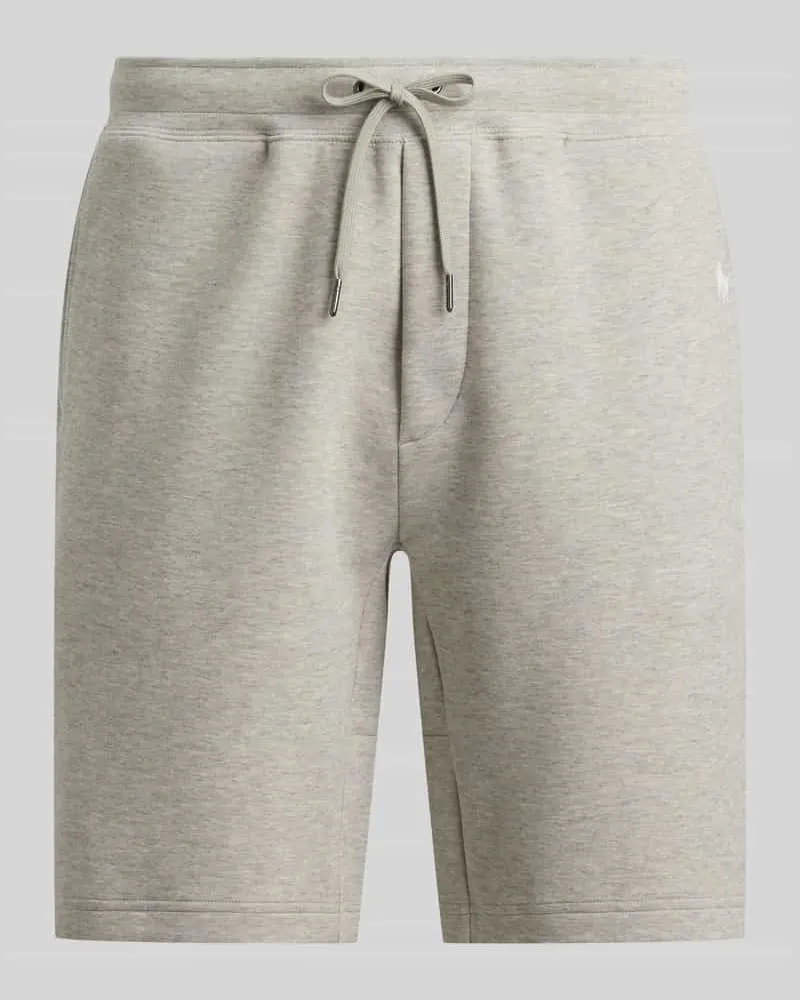 Ralph Lauren Regular Fit Sweatshorts aus Baumwoll-Mix mit Logo-Stitching Anthrazit