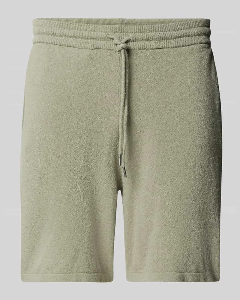 Only & Sons Regular Fit Sweatshorts mit Strukturmuster Modell 'FRANKIE 