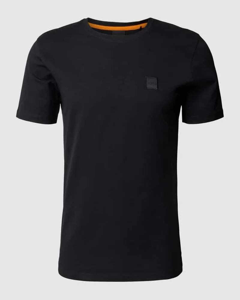HUGO BOSS T-Shirt mit Label-Print Modell 'Tales 