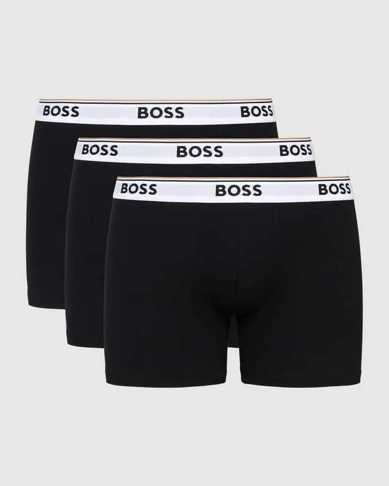 HUGO BOSS Trunks mit Logo-Bund im 3er-Pack Modell 'Power 