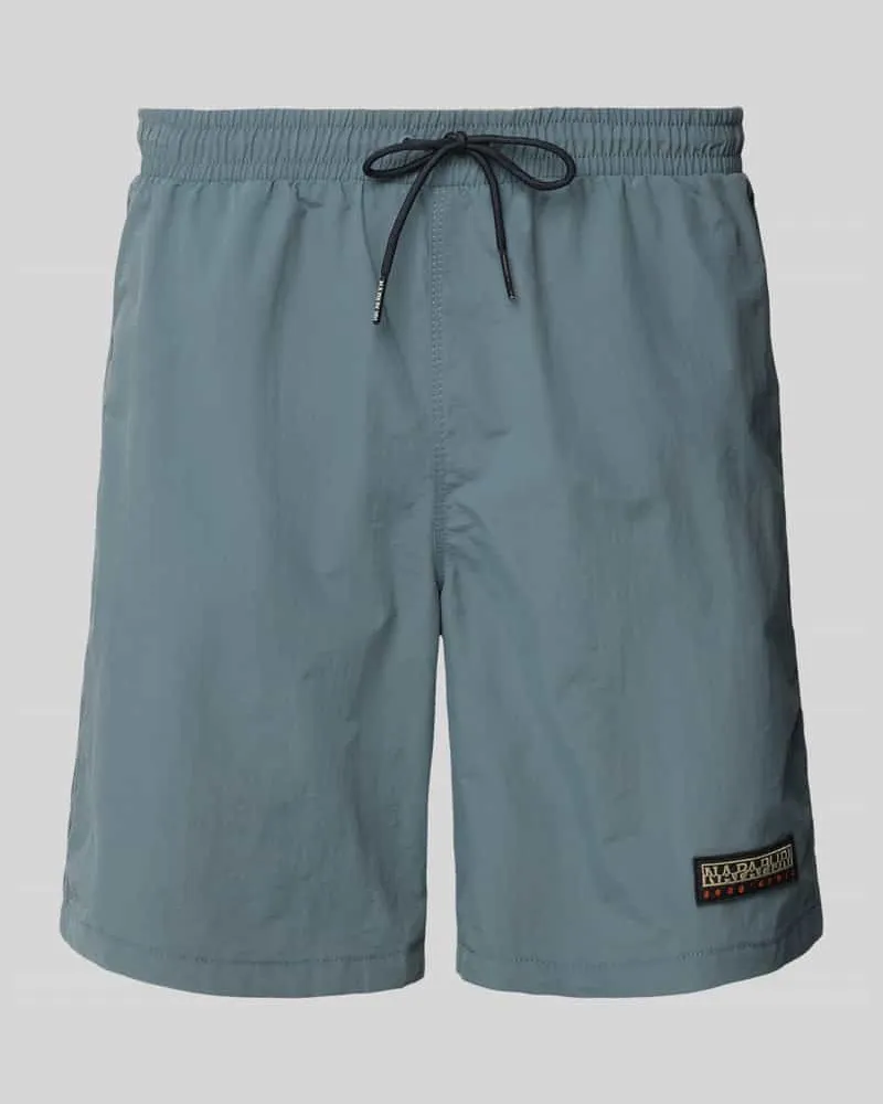 Napapijri Badehose mit seitlichen Eingrifftaschen Modell 'IAATO 