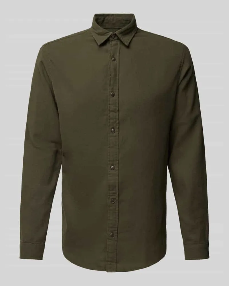 Jack & Jones Regular Fit Freizeithemd mit Kentkragen Modell 'JOSHUA 