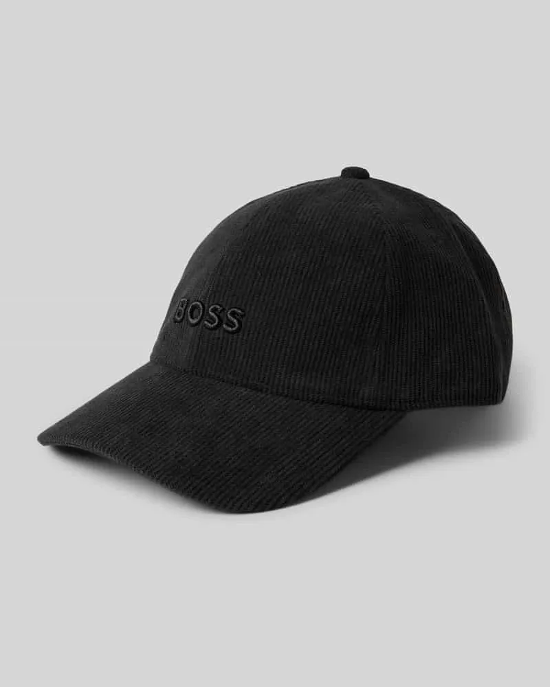 HUGO BOSS Cap mit Label-Stitching Modell 'Zed-CO Black